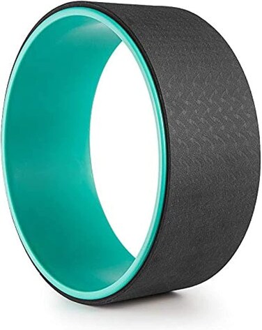 MahMir&reg; Yoga Wheel, Yoga Circles Pilates Professional Waist Shape, Gym Workout Yoga Wheel Back Training Tool F or Fitness, Perfect for Stretching and Improving BackBends,