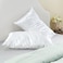 MahMir&reg; Silk Satin Pillowcase for Hair and Skin Queen - White Silk Pillowcase 2 Pack 76L x 51W CM (30x20 Inches) - Satin Pillow Cases Set of 2 with Envelope Closure (2pcs White)