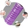 MahMir&reg; Foam Roller EVA for Yoga Deep Tissue Massage Muscle Stretching Physiotherapy Relieve Tension &amp; Improve Mobility with Foam Roller for Legs &amp; Muscles - Tool for Deep Tissue Massage (Purple)