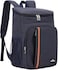 MahMir&reg; Cooler Backpack 25 Cans Large Capacity Insulated Backpack Cooler Lightweight Leak Proof Soft Cooler Bag for Men Women to Picnics, Camping, Hiking, Beach, Park, Trips ( Navy Blue)