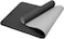 MahMir Yoga Mat Anti-Slip Exercise Mat with Carrying Bag Fitness Mat for Pilates 183CM*61CM*6MM Thickness for Woman Man Beginners  Black + Grey