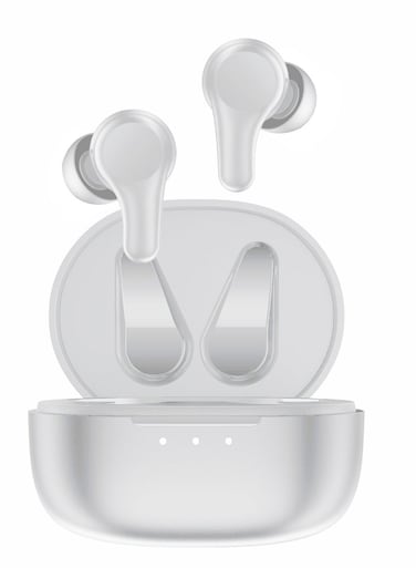 TCH Wireless Boom Trap L30 WHITE Clear Voice Earphone &amp; Hifi Sound Smart Touch &amp; 6 Hours Playtime 96H Standby Time