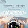 TCH HD1 Smart Watch For Men 1.43 3D Display, Bluetooth Call/Message, 160+ Sports Modes, Heart Rate, SpO2, Sleep Monitor, IP68 Waterproof, 7-10 Days Battery, Fitness Watches for Android/iPhone