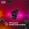 TCH D6 Sound Hunt TWS Wireless Earbuds Noise Cancellation&ndash; Hybrid 6 MIC, ANC+ENC, Bluetooth 5.4, 30H Playtime, HiFi Boom Bass, 10mm Drivers, IPX5 Water Resistant, Touch Controls, Hands-Free Calls