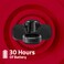 TCH D6 Sound Hunt TWS Wireless Earbuds Noise Cancellation&ndash; Hybrid 6 MIC, ANC+ENC, Bluetooth 5.4, 30H Playtime, HiFi Boom Bass, 10mm Drivers, IPX5 Water Resistant, Touch Controls, Hands-Free Calls