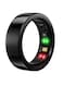TCH Smart Ring IRing R20 Black Health Fitness Tracker for Men &amp; Women,7 Days Battery Life Android+IOS -[SIZE-8]