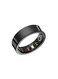 TCH Smart Ring IRing R20 Black Health Fitness Tracker for Men &amp; Women,7 Days Battery Life Android+IOS -[SIZE-10]