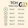 TCH Smart Ring IRing R20 Health &amp; Fitness Tracker for Men and Women,7 Days Battery Life Android+IOS(Silver-R20-10)- International Version