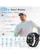 TCH Calling Smart Watch Z10 Pro Swift Men Women Bluetooth Call, Android and IOS Phones 7 Days Battery,15+ Languages - UAE VERSION