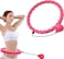 Solarae Weighted Smart Hula Hoop  2 in 1 Exercise Hula Hoop Weight Loss &amp;amp; Massage  Smart Hula Hoop 24 Sections Adjustable  360&deg;auto-spinning Ball Hula Hoops