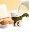 Adorable Animal Mugs: 3D Ceramic Cups with Cute Animal Handles T-Rex (Gift for Animal Lovers!)