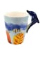 Adorable Animal Mugs: 3D Ceramic Cups with Cute Animal Handles Dolfin (Gift for Animal Lovers!)