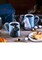 Solarae Adorable Kissing Cat Mugs Romantic Couple Cups Set Anniversary Wedding Valentine&#39;s Day Birthday Wife Girlfriend Gift idea (Blue Box)