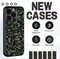 Iphone 14 Pro Real Forged Carbon Fiber iPhone 15 Pro  Case with a box Green color