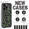 Iphone 14 Pro Real Forged Carbon Fiber iPhone 15 Pro  Case with a box Green color