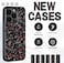 Iphone 15 Pro Real Forged Carbon Fiber iPhone 15 Pro  Case with a box Red color