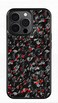 Iphone 15 Pro Real Forged Carbon Fiber iPhone 15 Pro  Case with a box Red color