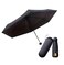 solarae Compact Sun &amp; Rain Shield, Windproof Travel Umbrella, Lightweight Portable Parasol with 95% UV Block, For Both Men and Women Black