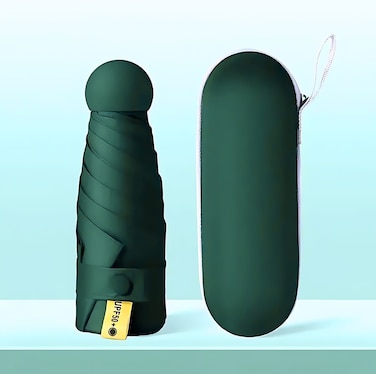 Solarae UPF 50+ Sun Umbrella - Powerful UV Protection, Stay Cool &amp; Stylish This Summer! Dark Green
