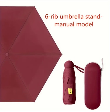Solarae UPF 50+ Sun Umbrella - Powerful UV Protection, Stay Cool &amp; Stylish This Summer! (Meroon)
