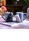 Solarae Adorable Kissing Cat Mugs Romantic Couple Cups Set Anniversary Wedding Valentine's Day Birthday Wife Girlfriend Gift idea (Red Box)