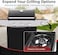 Royal Gourmet Gas Barbecue Grill With 3 Burners And Side Burner - Durable Cast Iron Grates, Spacious Outdoor BBQ Grill