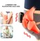 Heat Gen Electric Heated Knee Massager, Infrared Heat &amp; Vibration Joint Elbow Shoulder Knee Pain Relief Vibrator Massager, Adjustable Gears, Suitable for Injury, Knee Pain Surgery