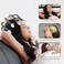 Zero Healthcare Electric Head Scalp Massager Portable Head Scratcher Rechargeable 5 Auto Modes 360 Degree&ndash; White/Grey