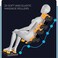 ZERO HEALTHCARE Heal Master Massage Chair Full Body Massage with 20 Rollers, 48 Airbags, Heating Therapy, Zero Gravity, Adjustable Footrest, 5 Auto Programs &amp; Premium Leather (Beige) + FREE Clingy Scalp Massager
