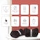 ZERO HEALTHCARE Mellow Shiatsu Massage Pillow with Heat Therapy for Neck, Back, and Shoulder Pain Relief, Electric for Relax Muscles Fatigue