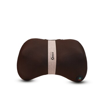 ZERO HEALTHCARE Mellow Shiatsu Massage Pillow with Heat Therapy for Neck, Back, and Shoulder Pain Relief, Electric for Relax Muscles Fatigue