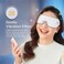 Zero Healthcare I-Vizz+ Eye Massager Rechargeable With Heat, Air Pressure And Vibration Massage, 180-degree Foldable, Portable Sleep Mask For Relieving Eye Fatigue- White