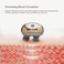 Zero Healthcare Clingy 3D Meridian Scalp Massager, Head Massager - Rechargeable, 3 Massage Modes, Portable (Rose Gold)