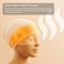 Zero Healthcare D&rsquo;Medizonic Head Massager with Heat Therapy &ndash; Electric Airbag Compression for Stress Relief, Headache &amp; Tension &ndash; Adjustable Fit, 4 Modes, Soothing Music &ndash; Portable &amp; Rechargeable Head Massage Device for Home &amp; Office
