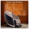 Zero Healthcare ARISTO Smart Full Body Massage Chair &ndash; Zero Gravity Recliner, Thai Stretch, Foot Rollers, Arm &amp; Calf Airbags, Heat Therapy, Voice Control, Bluetooth &ndash; Premium Massage Chair