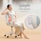 Zero Healthcare Backee Back Massage Cushion &ndash; Portable Electric Back Massager with Vibration Modes, Rechargeable Cordless Design, Adjustable Intensity for Back &amp; Waist Relief &ndash; Home &amp; Office Use UAE