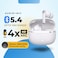 GRABIT GTUNES-GRAVELS True Wireless Earbuds &ndash; ANC &amp; HD Sound, Experience -25dB Active Noise Cancellation, rich 13mm audio with Bluetooth 5.4. Enjoy 5-hour playtime 20 hours with case