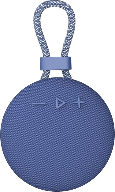 GRABIT G-DOT 5W Bluetooth Speaker Compact &amp; Powerful Enjoy clear sound with deep bass from the 52mm driver and diaphragm, powered by Bluetooth 5.3 for seamless connectivity. (Blue)