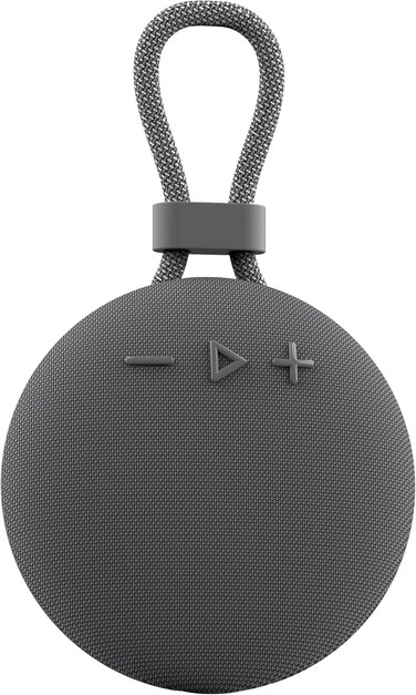 GRABIT G-DOT 5W Bluetooth Speaker Compact &amp; Powerful Enjoy clear sound with deep bass from the 52mm driver and diaphragm, powered by Bluetooth 5.3 for seamless connectivity. (Grey)