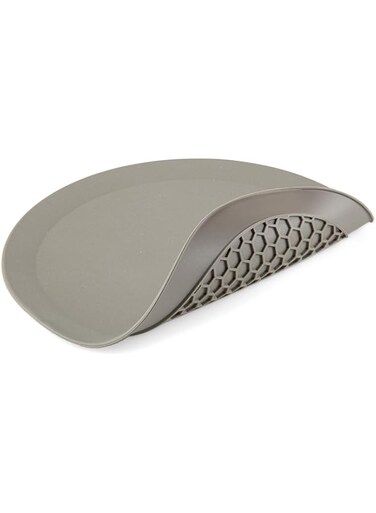 Progressive Prepsolutions PS-79GY Compact Microwave Multi-Mat 9.5", Silicone, Gray