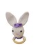 Pikkaboo-HeavenlyHugs Miss Rabbit Handmade Crochet Teether