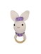 Pikkaboo-HeavenlyHugs Miss Rabbit Handmade Crochet Teether