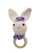 Pikkaboo-HeavenlyHugs Miss Rabbit Handmade Crochet Teether