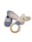 Pikkaboo-HeavenlyHugs Mr. Rabbit Handmade Crochet Teether and Booties