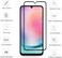 Galaxy A24 Tempered Glass Screen Protector full Glue Edge to Edge Screen Glass Anti-shatter 9H Hardness Scratch Proof Compatible for Samsung Galaxy A24