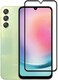 Galaxy A24 Tempered Glass Screen Protector full Glue Edge to Edge Screen Glass Anti-shatter 9H Hardness Scratch Proof Compatible for Samsung Galaxy A24
