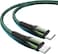 Glassology 60W USB C Cable 1M - PD 3.0 3A Fast Charging Cord, Type C Cable for iPhone 15 Series, MacBook Pro, iPad Pro, Samsung Galaxy S23/22/Z Fold/Z Flip, Google Pixel 7/6A, PS5 - Vibrant Green
