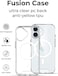 Glassology Magnetic Clear Case series for iPhone, Shockproof Protection, Anti-Yellowing, Wireless Charging Compatible (16 Plus)
