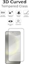 Glassology Screen Protector for Samsung Galaxy S24 FE, 9H Tempered Glass, Full Coverage, HD Clarity, Fingerprint ID Compatible