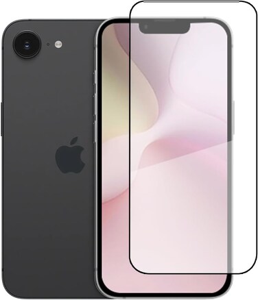 Glassology Tempered Glass Screen Protector for iPhone 16e, 9H Hardness, HD Clarity, Fingerprint ID Compatible
